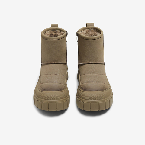 TATA/他她2025冬时尚简约百搭男士雪地靴新款VPF01DD5