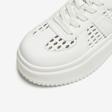 TATA/他她2025夏时尚休闲厚底女板鞋新款CH701BM5