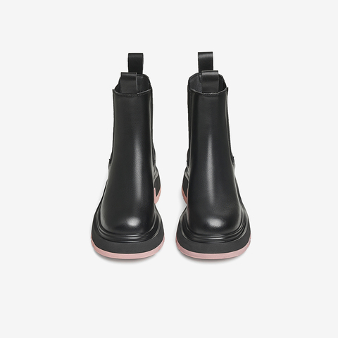 TATA/他她2025冬时尚休闲切尔西靴女新款WJZ06DZ5