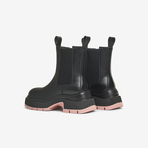 TATA/他她2025冬时尚休闲切尔西靴女新款WJZ06DZ5