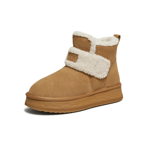 TATA/他她2025冬百搭时尚简约女雪地靴新款CJE01DD5