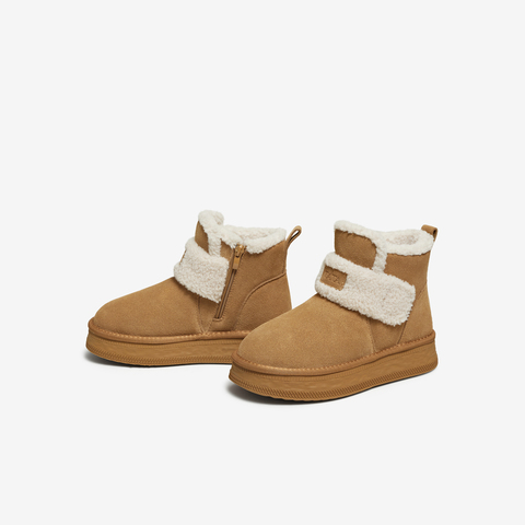 TATA/他她2025冬百搭时尚简约女雪地靴新款CJE01DD5