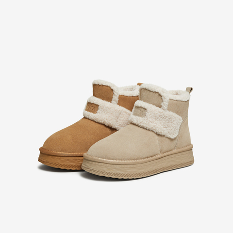 TATA/他她2025冬百搭时尚简约女雪地靴新款CJE01DD5