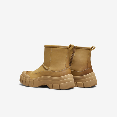 TATA/他她2025冬时尚简约百搭男士雪地靴新款VPF01DD5