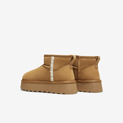 TATA/他她2025冬时尚百搭女休闲雪地靴新款CWW02DD5