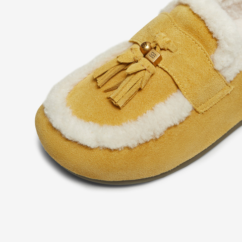 TATA/他她2025冬时尚女日常休闲毛毛鞋新款4WW01DA5