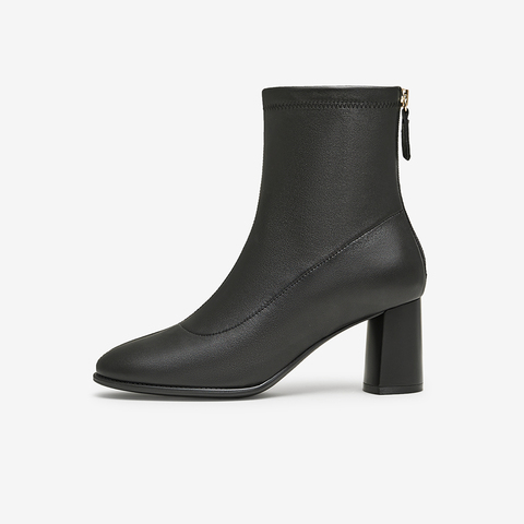 TATA/他她2025冬商场同款时尚休闲时装短靴女新款7D141DD5