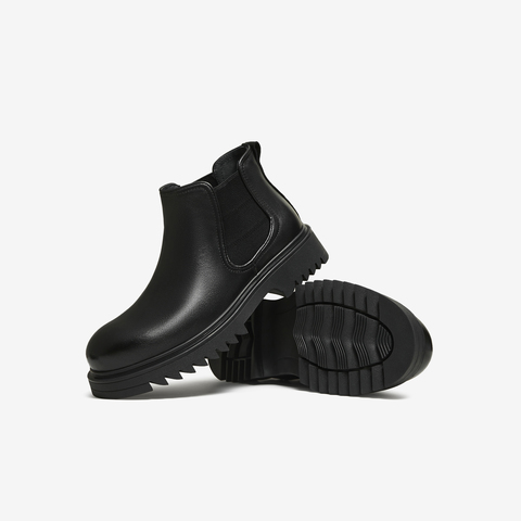 TATA/他她2025冬商场同款时尚简约百搭男士靴新款PGF01DD5