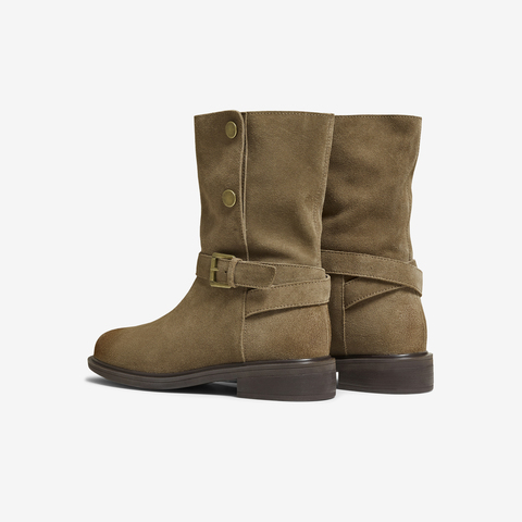 TATA/他她2025冬商场同款百搭时装靴女休闲靴新款CKL02DS5