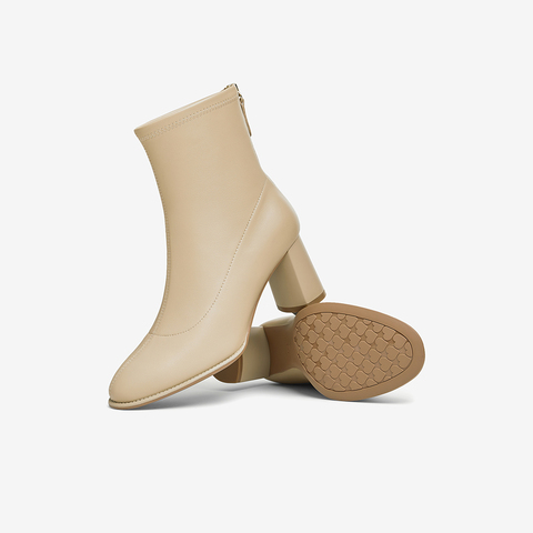 TATA/他她2025冬商场同款时尚休闲时装短靴女新款7D141DD5