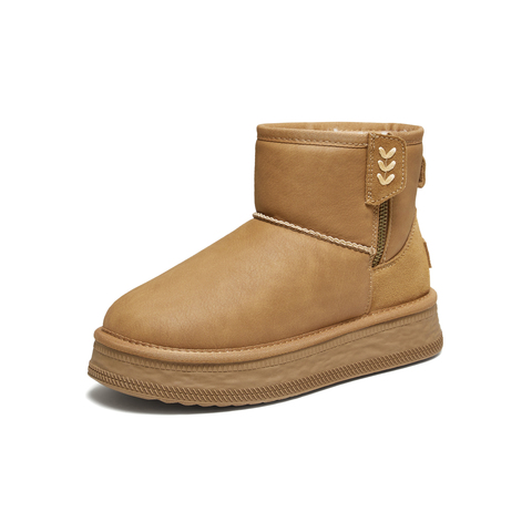 TATA/他她2025冬商场同款时尚百搭女休闲雪地靴新款CWX02DD5