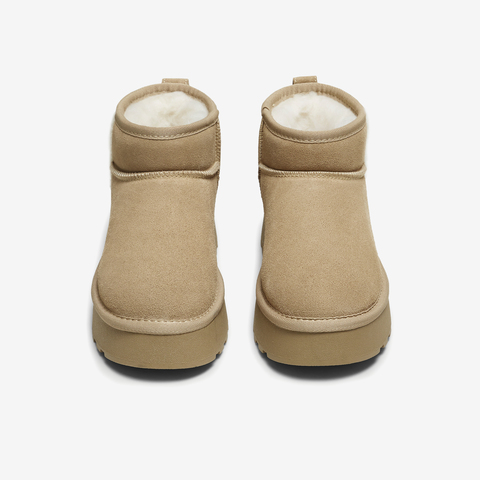 TATA/他她2025冬商场同款时尚百搭女休闲雪地靴新款CWW03DD5