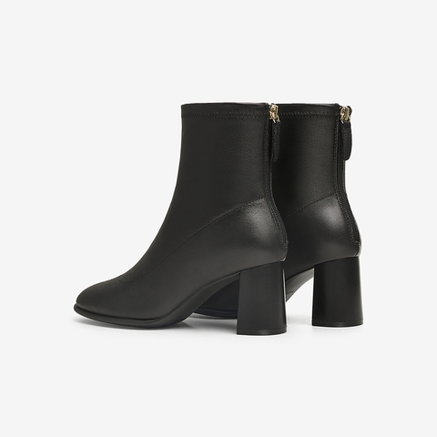 TATA/他她2025冬商场同款时尚休闲时装短靴女新款7D141DD5