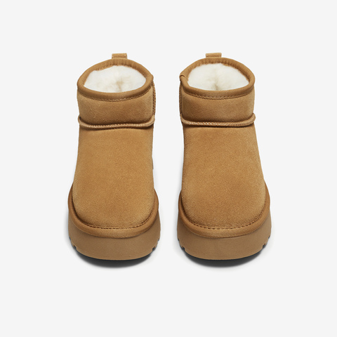 TATA/他她2025冬商场同款时尚百搭女休闲雪地靴新款CWW03DD5