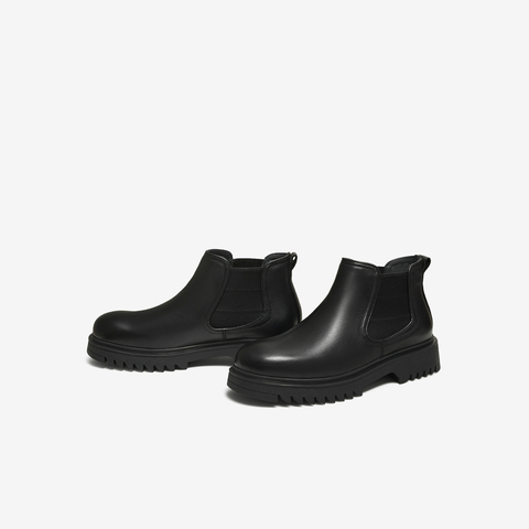 TATA/他她2025冬商场同款时尚简约百搭男士靴新款PGF01DD5