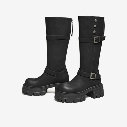 TATA/他她2025冬商场同款百搭通勤女休闲短靴新款G2E01DG5