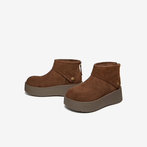 TATA/他她2025冬商场同款时尚百搭女勃肯鞋新款CMC01DD5