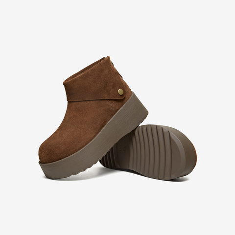 TATA/他她2025冬商场同款时尚百搭女勃肯鞋新款CMC01DD5