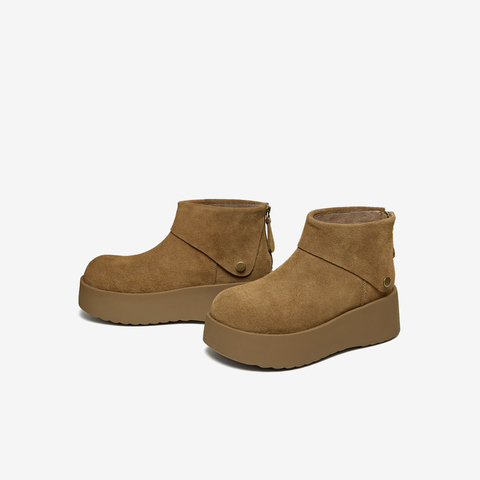 TATA/他她2025冬商场同款时尚百搭女勃肯鞋新款CMC01DD5