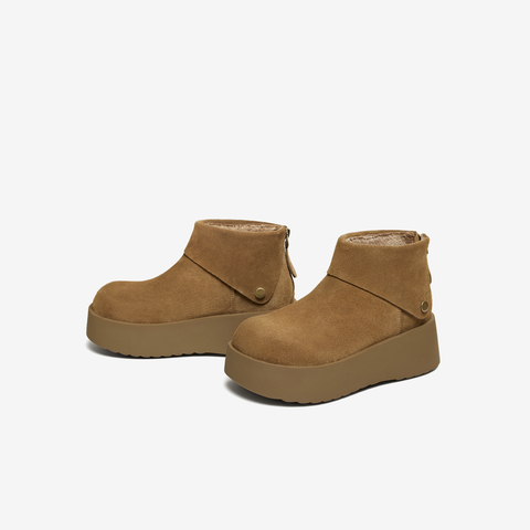 TATA/他她2025冬商场同款时尚百搭女勃肯鞋新款CMC01DD5