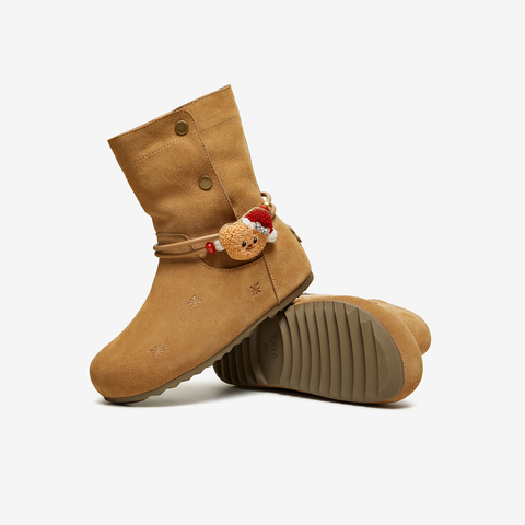 TATA/他她2025冬商场同款时尚简约百搭休闲靴新款K2G01DZ5