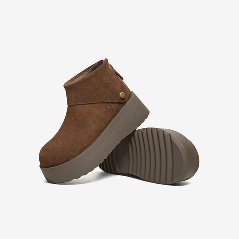 TATA/他她2025冬商场同款时尚百搭女勃肯鞋新款CMC01DD5