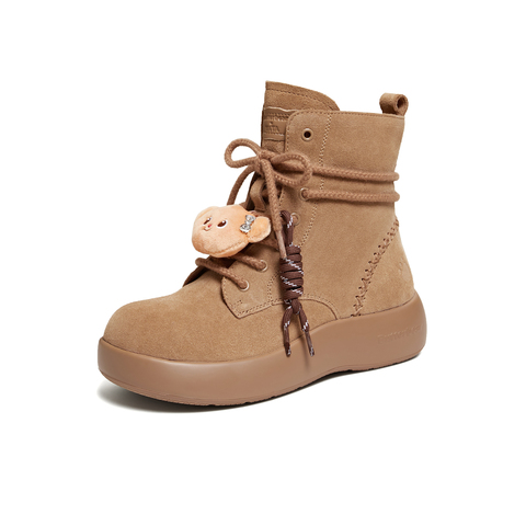 TATA/他她2025冬商场同款百搭时尚简约女雪地靴新款4RY02DD5