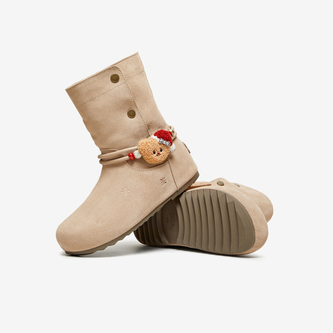 TATA/他她2025冬商场同款时尚简约百搭休闲靴新款K2G01DZ5