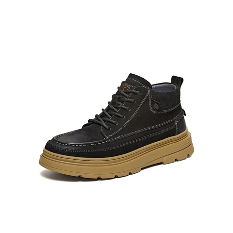 TATA/他她2025冬时尚简约百搭男士雪地靴新款VEL02DD5