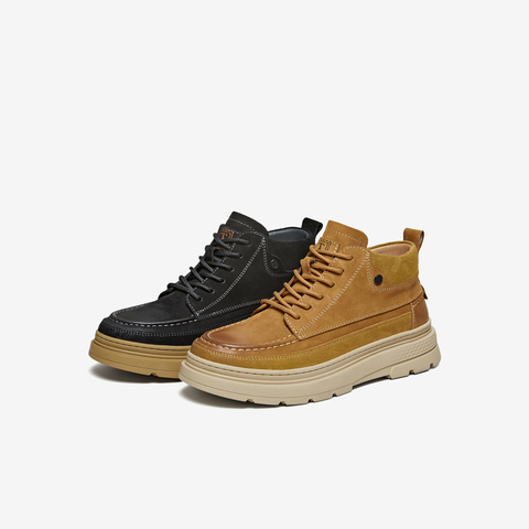 TATA/他她2025冬时尚简约百搭男士雪地靴新款VEL02DD5