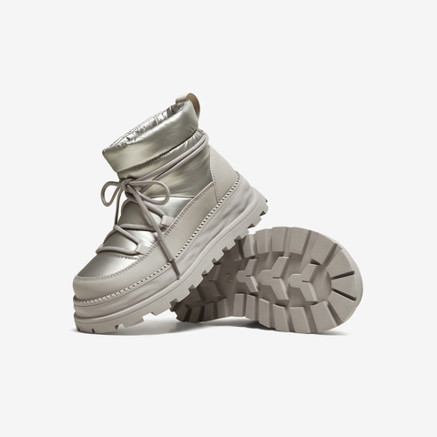 TATA/他她2025冬时尚百搭女休闲雪地靴新款CHG02DD5