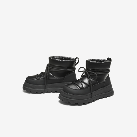 TATA/他她2025冬时尚百搭女休闲雪地靴新款CHG02DD5