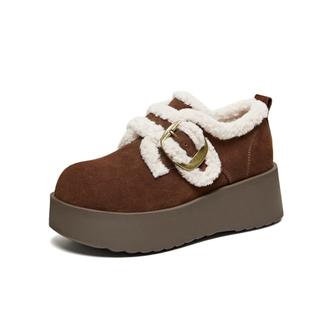 TATA/他她2025冬商场同款时尚百搭女勃肯鞋新款CMC02DM5