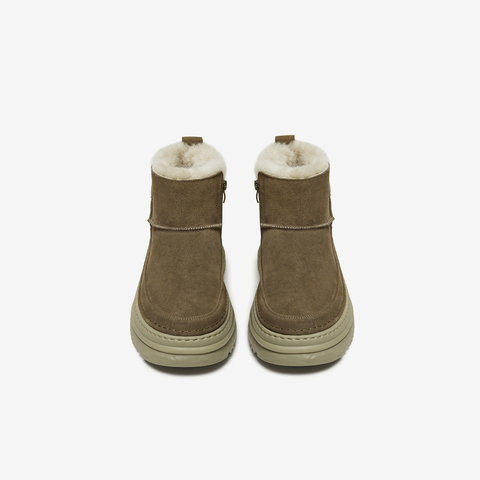 TATA/他她2025冬商场同款时尚简约百搭男士雪地靴新款OGD01DD5