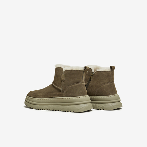 TATA/他她2025冬商场同款时尚简约百搭男士雪地靴新款OGD01DD5