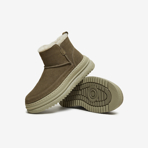 TATA/他她2025冬商场同款时尚简约百搭男士雪地靴新款OGD01DD5