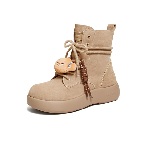 TATA/他她2025冬商场同款百搭时尚简约女雪地靴新款4RY02DD5