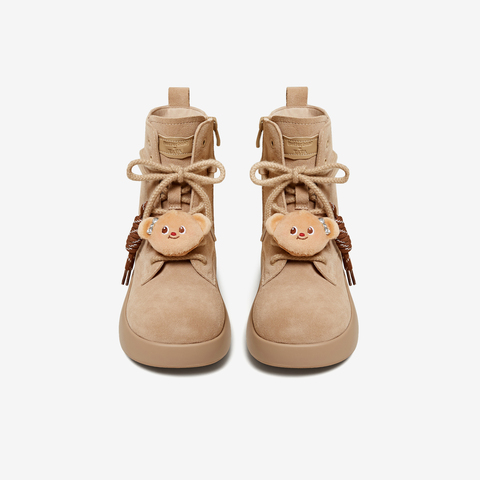 TATA/他她2025冬商场同款百搭时尚简约女雪地靴新款4RY02DD5