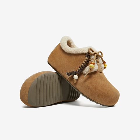 TATA/他她2025冬商场同款时尚百搭加绒女勃肯鞋新款Y2W01DM5