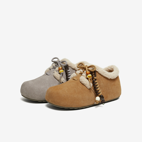 TATA/他她2025冬商场同款时尚百搭加绒女勃肯鞋新款Y2W01DM5