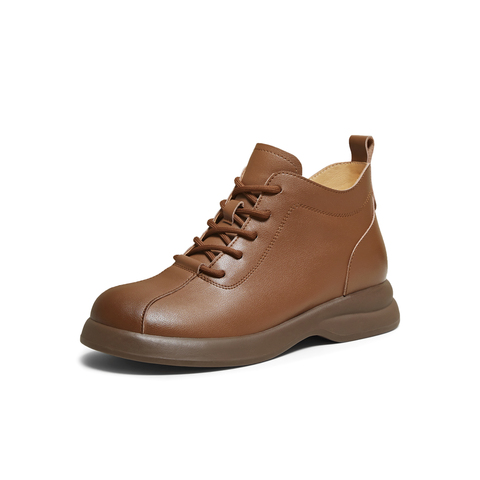 TATA/他她2026春商场同款百搭时尚简约女马丁靴新款CKW01AD6