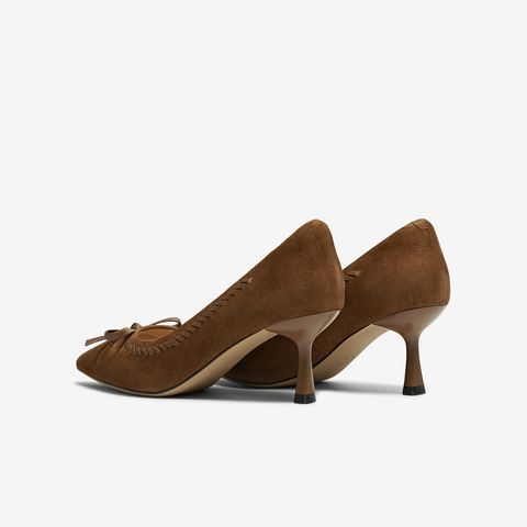 TATA/他她2026春商场同款时尚百搭女中高单鞋新款UZG01AQ6