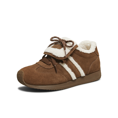 TATA/他她2026春商场同款加绒阿甘鞋女休闲运动鞋新款CKV01AM6