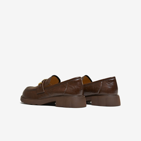 TATA/他她2026春商场同款时尚休闲百搭乐福鞋新款CLP02AA6