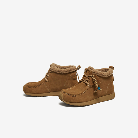 TATA/他她2026春商场同款女保暖时尚休闲勃肯鞋新款CKV02AD6