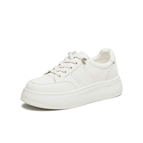 TATA/他她2026春商场同款时尚休闲百搭板鞋鞋新款CLK01AM6