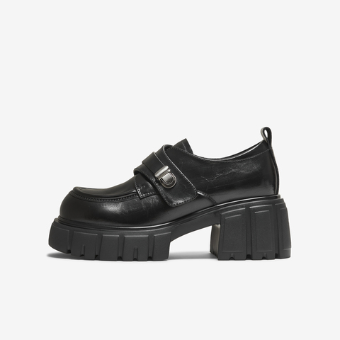 TATA/他她2026春商场同款时尚休闲百搭女乐福鞋新款CHY07AM6