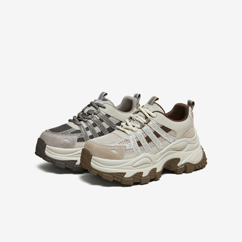 TATA/他她2026春商场同款时尚休闲百搭女老爹鞋新款CJY01AM6