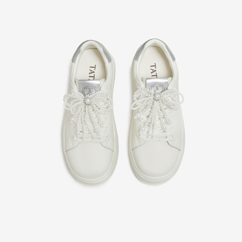 TATA/他她2026春商场同款时尚休闲百搭板鞋鞋新款82C01AM6