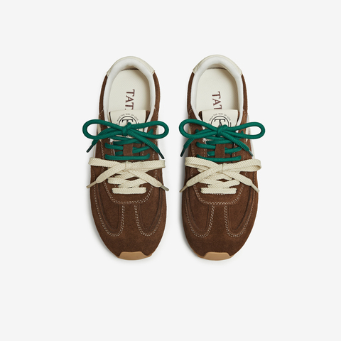 TATA/他她2026春厚底阿甘鞋女透气休闲运动鞋新款GXT02AM6